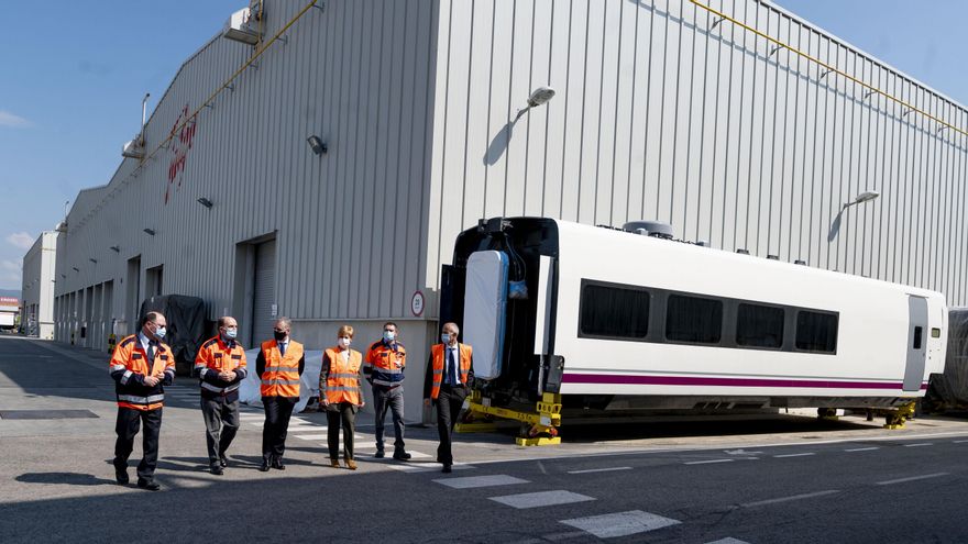 Incertidumbre entre los trabajadores de Talgo en Álava, que piden un plan industrial y el apoyo del Gobierno vasco