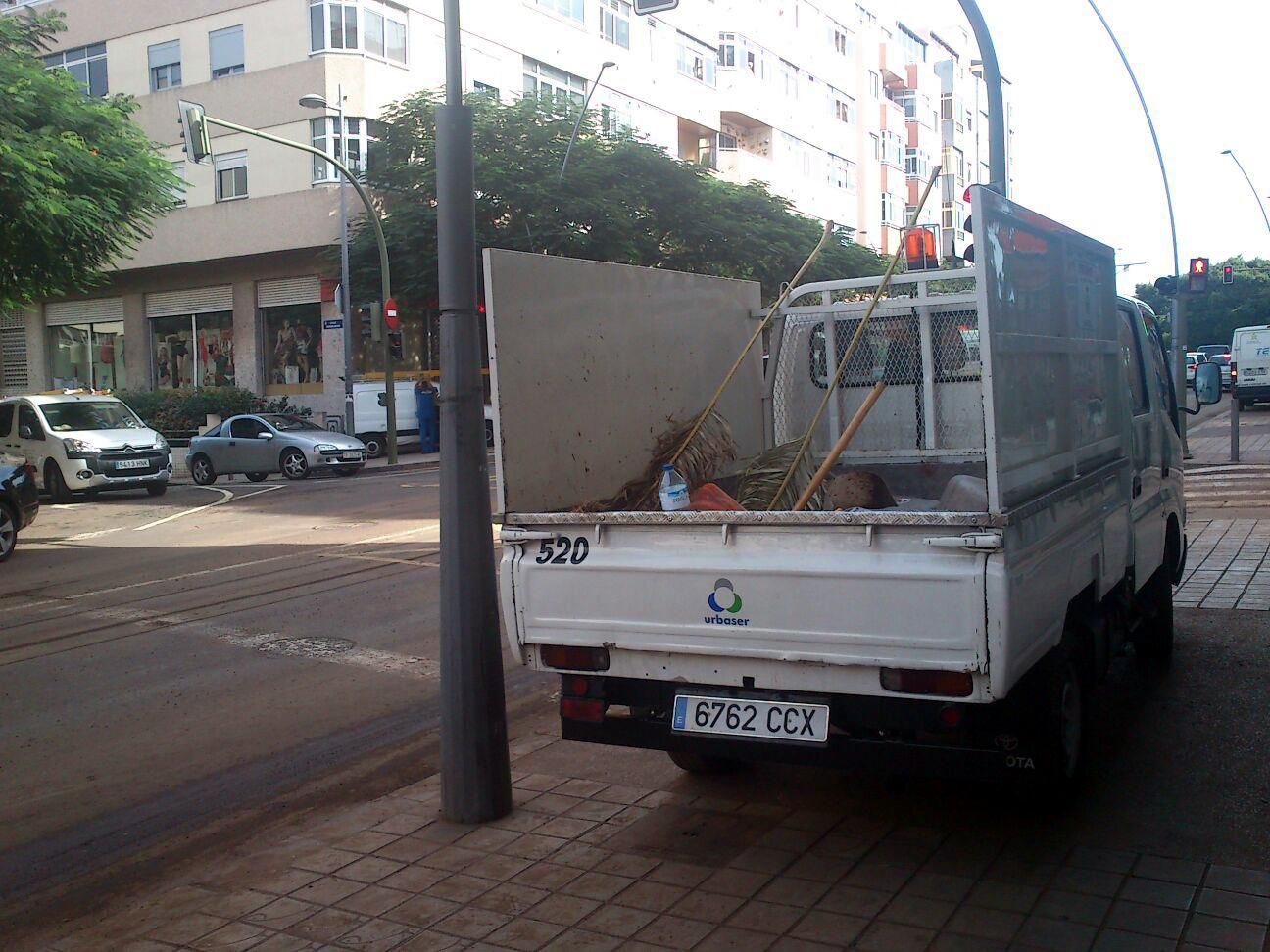 Tras el temporal, limpieza y reparaciones.