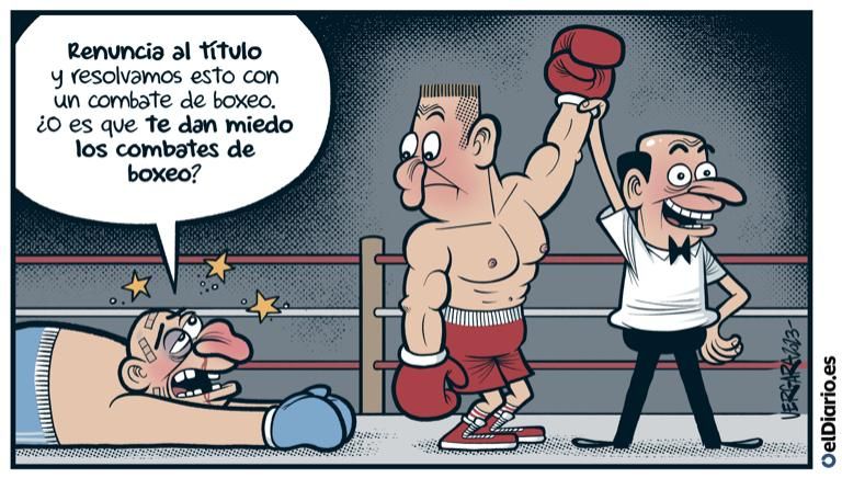 Viñeta de Bernardo Vergara.