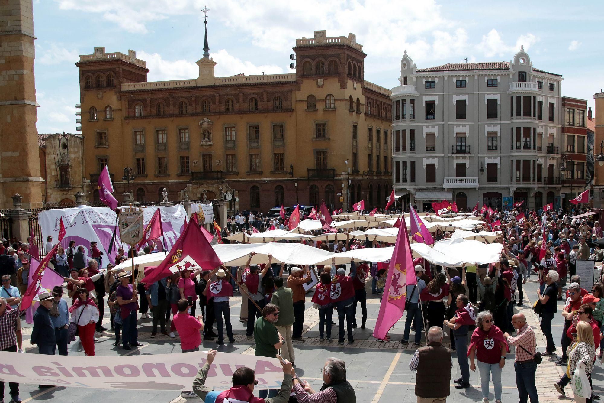 Cuarto Caminu a la Llibertá por el Lexit de León ante Castilla