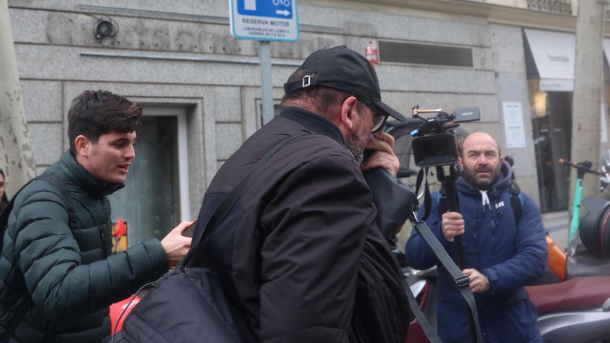 El exasesor del exministro José Luis Ábalos, Koldo García, a su salida de la Audiencia Nacional