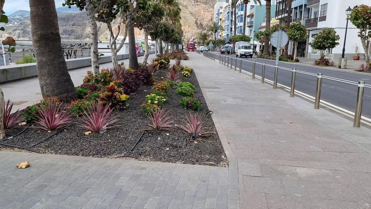 Avenida Marítima de Santa Cruz de La Palma.