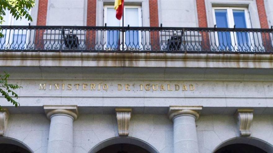 Entrada del Ministerio de Igualdad