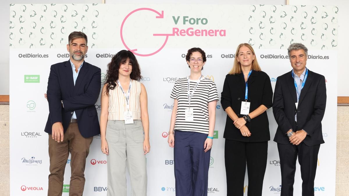 Rodrigo Fitaroni, Paloma Cabral,  Dra. Carlota López Aza, Cristina Bolinches, Paloma Cabral y Javier Amores