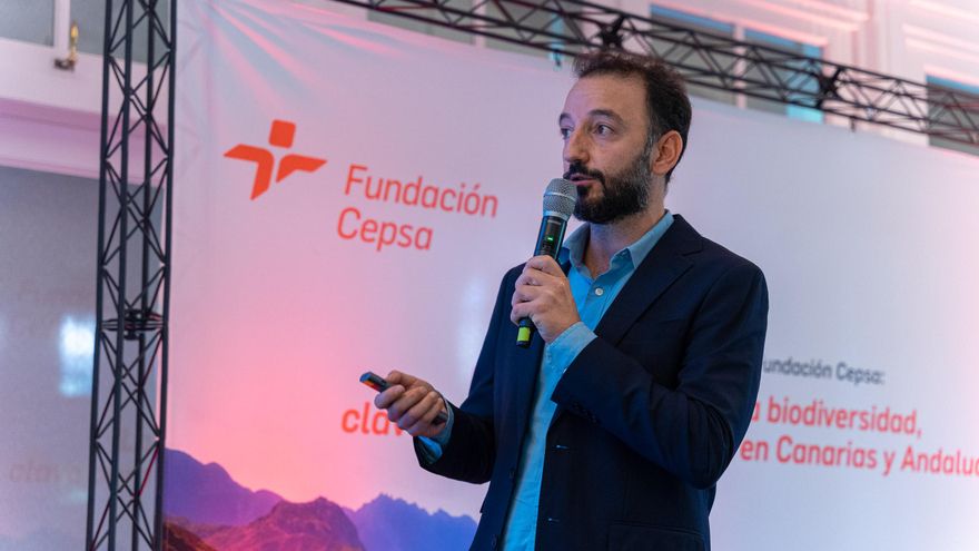 Patricio Peñalver, en la II Jornada de Biodiversidad