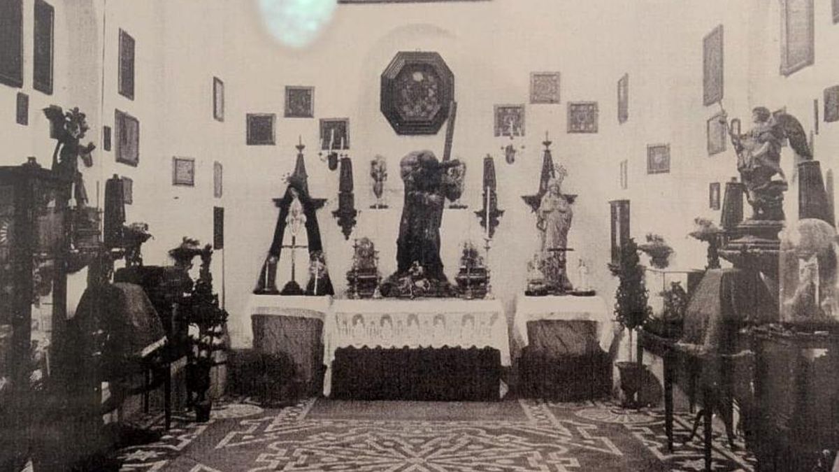 Imagen de una de las capillas en el Real Monasterio de Santa Isabel, en Madrid