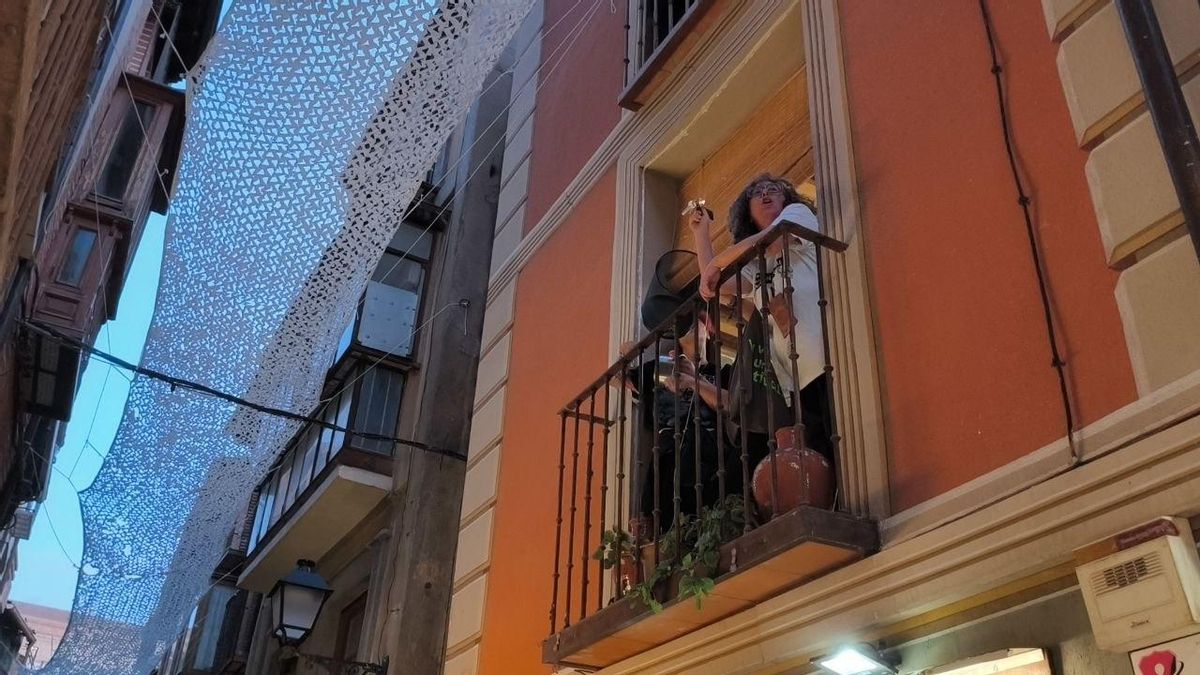 Cacerolada por la vivienda en Toledo
