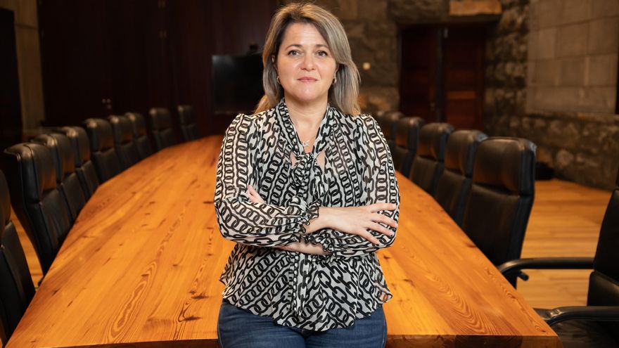 Alicia Vanoostende, consejera de Agricultura, Pesca y Alimentación del Gobierno de Canarias.