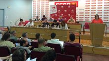 Marga Sanz intervé en el Consell Polític d'Esquerra Unida