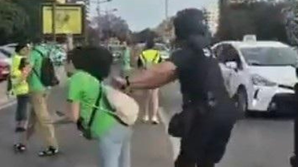 Sumar pide explicaciones a Interior sobre la agresión de un policía a una profesora que se manifestaba en València