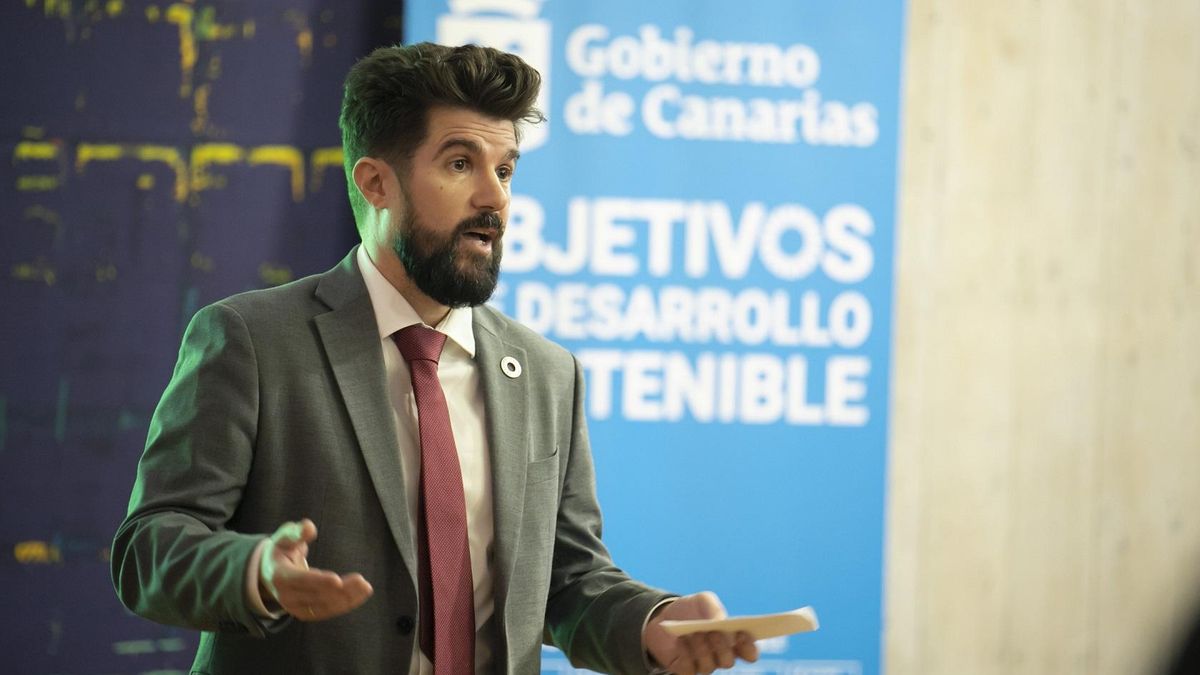 David Padrón, responsable de la Dirección General de Investigación y Coordinación del Desarrollo Sostenible en el Gobierno de Canarias