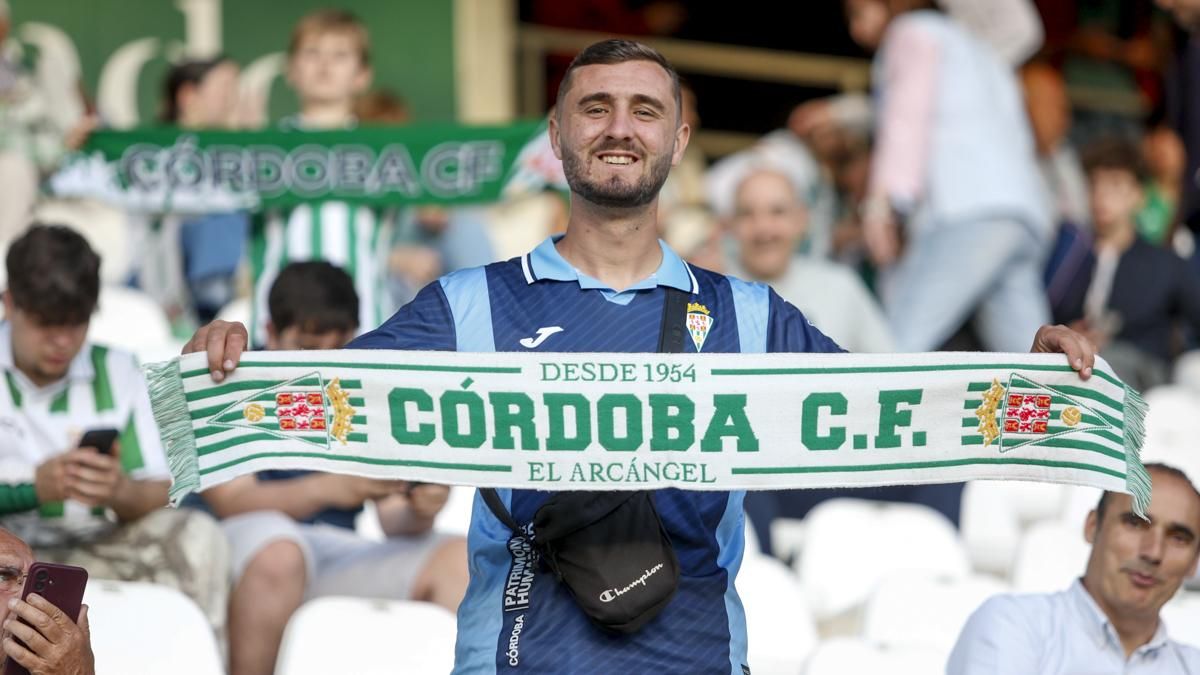 Grada Blanquiverde del Córdoba CF - Albacete BP