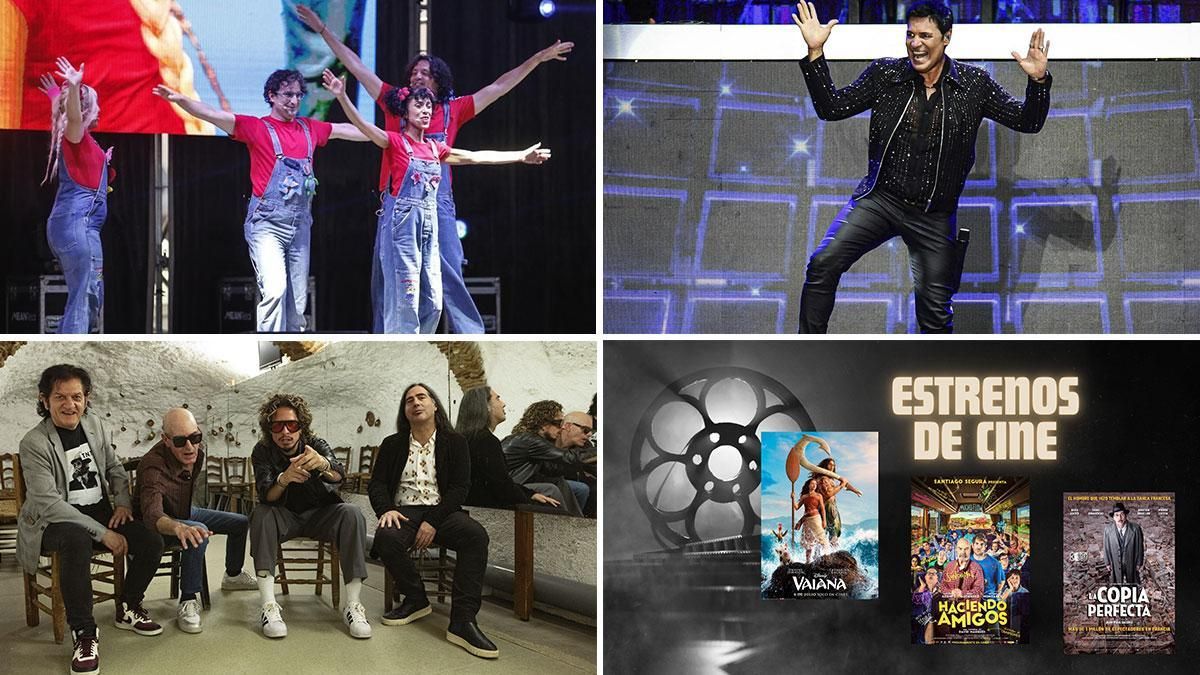 Del adiós al Festival de la Guitarra al regreso a Córdoba de Chayanne y Cantajuego