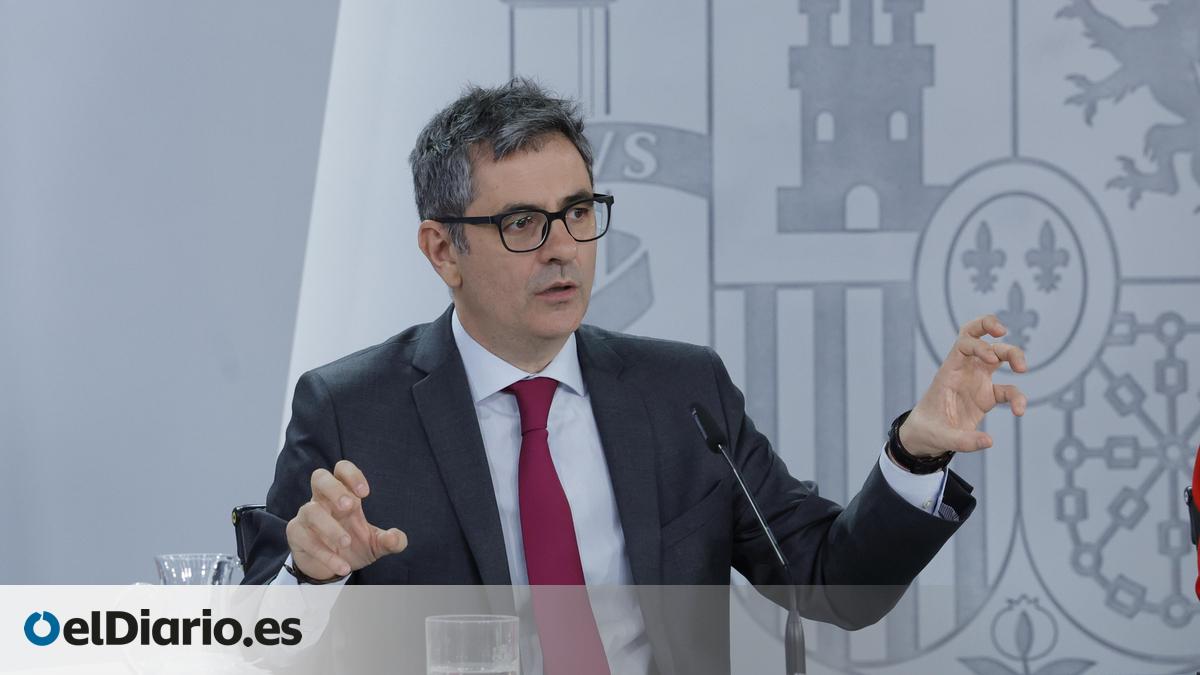 Bolaños, sobre la declaración de Ábalos: "El PSOE actuó de manera diligente y contundente"