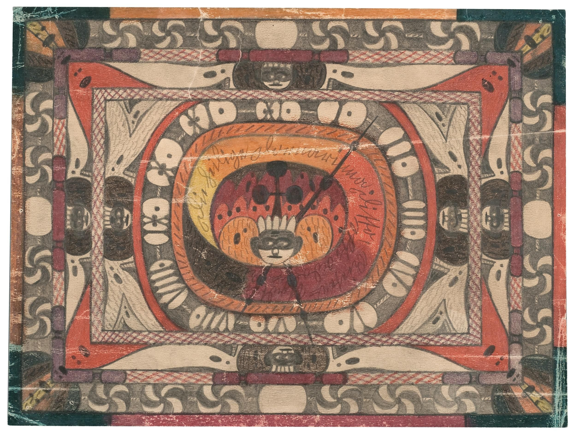 'Santa Donnarinna' (1915-1921) de Adolf Wölfli