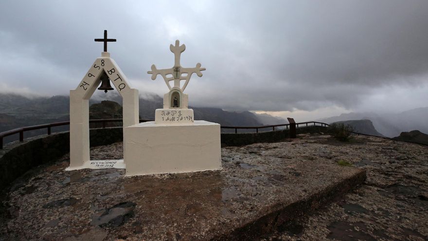 Mirador del Roque Palmés. en El Toscón. (ALEJANDRO RAMOS)