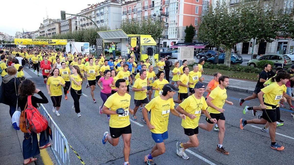 'Santander corre por Siria' logra 1.300 inscripciones solidarias