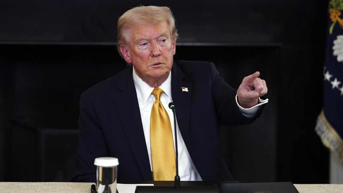 Fotografía del presidente de Estados Unidos, Donald Trump.