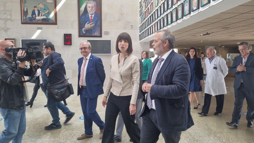 La ministra de Ciencia e Innovación presentó en Cáceres la maqueta del Centro Ibérico de Acumulación de Energía