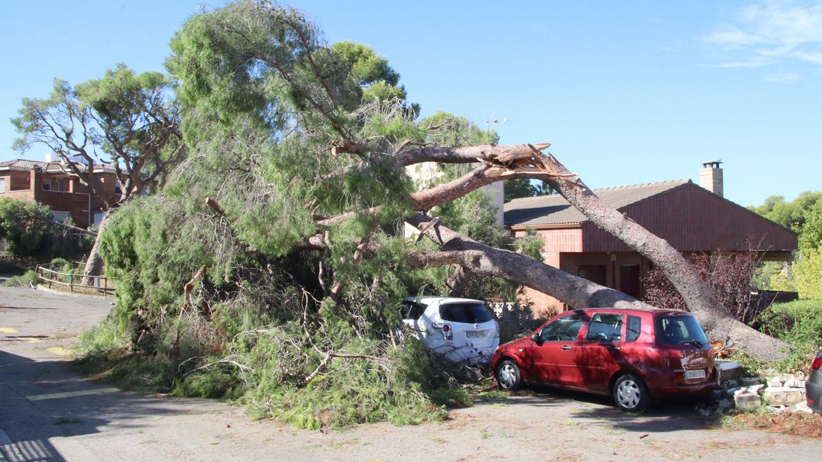 Campistas afectados por la tormenta y granizada de Tarragona este lunes: "Fue como un apocalipsis"
