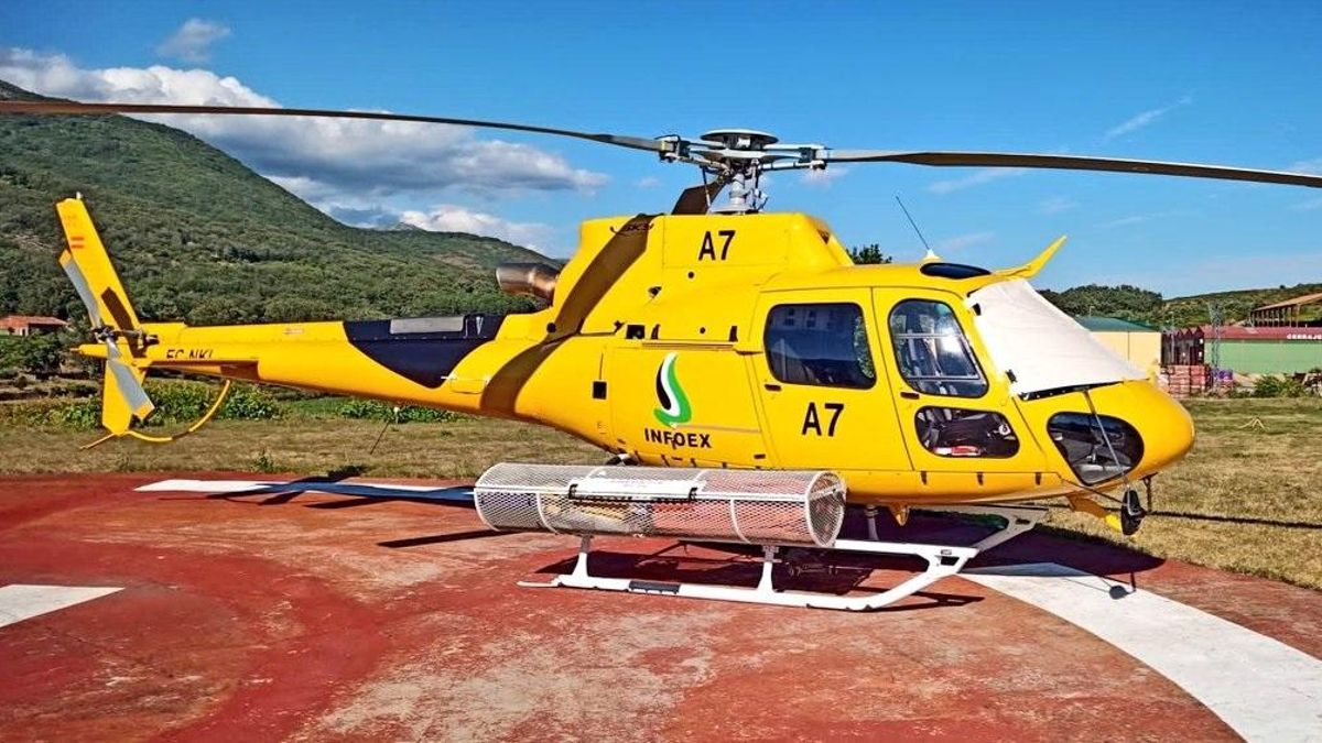 Helicóptero del Infoex