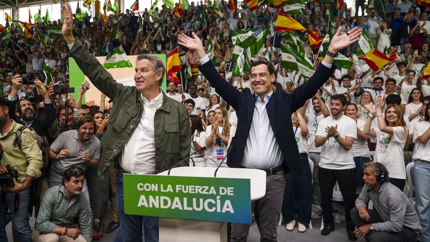 Feijóo y Moreno utilizan las muertes de dos guardias civiles en el Estrecho para cargar contra Sánchez y Grande-Marlaska
