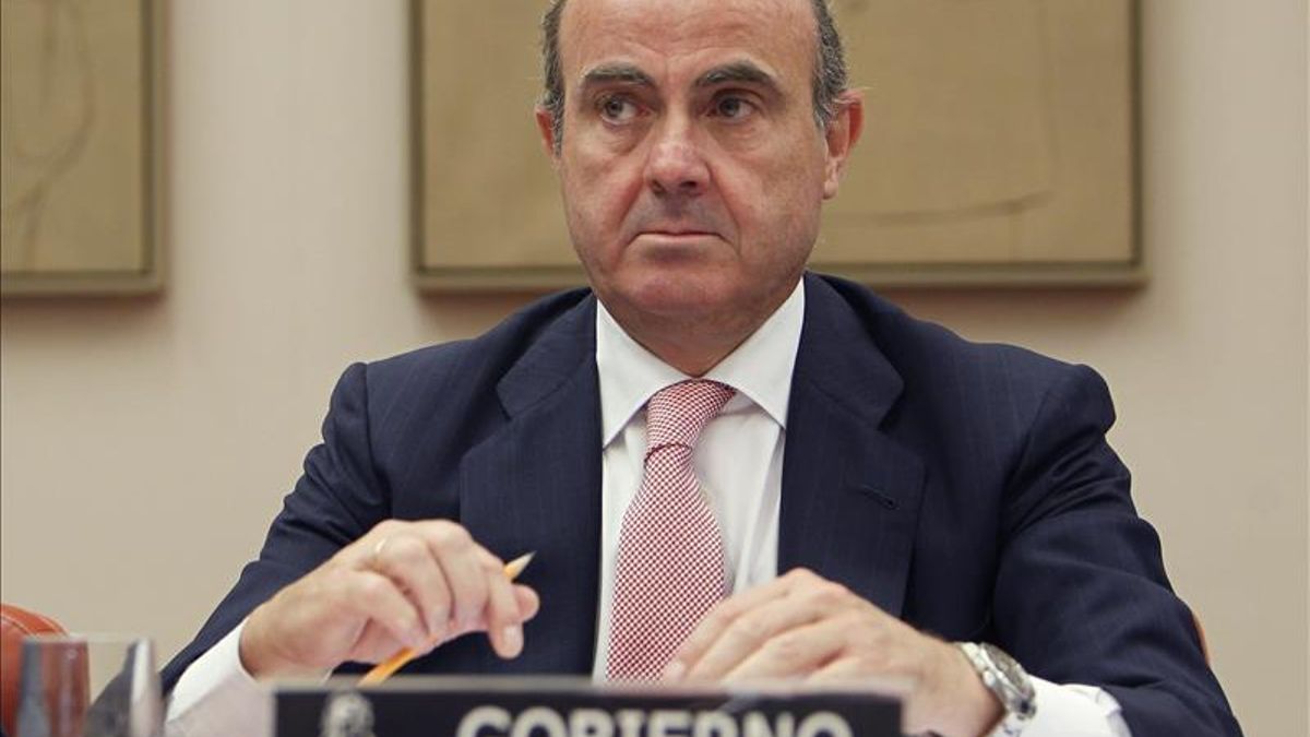 El ministro de Economía, Luis de Guindos. EFE