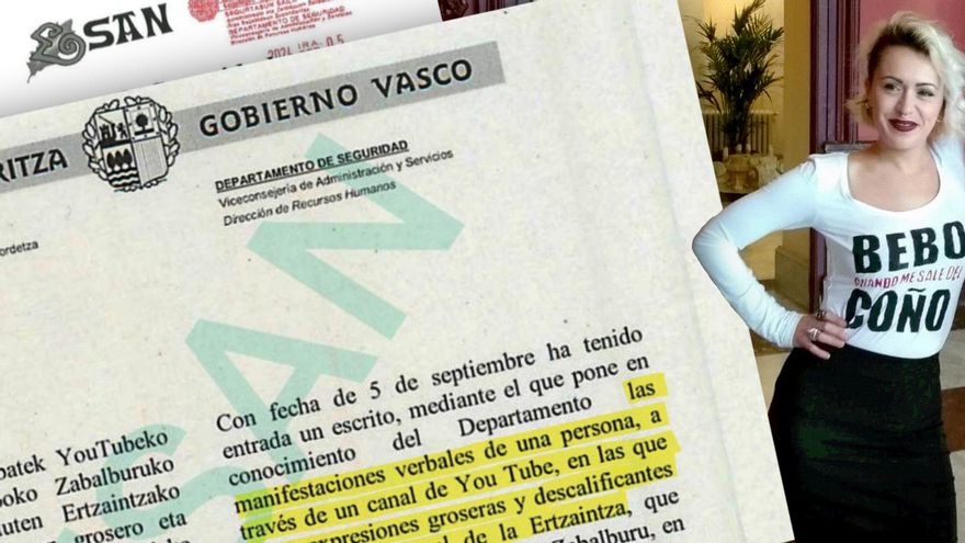El Gobierno vasco estudia si denuncia las críticas de la humorista Ane Lindane a la Ertzaintza por no buscar a su acosador