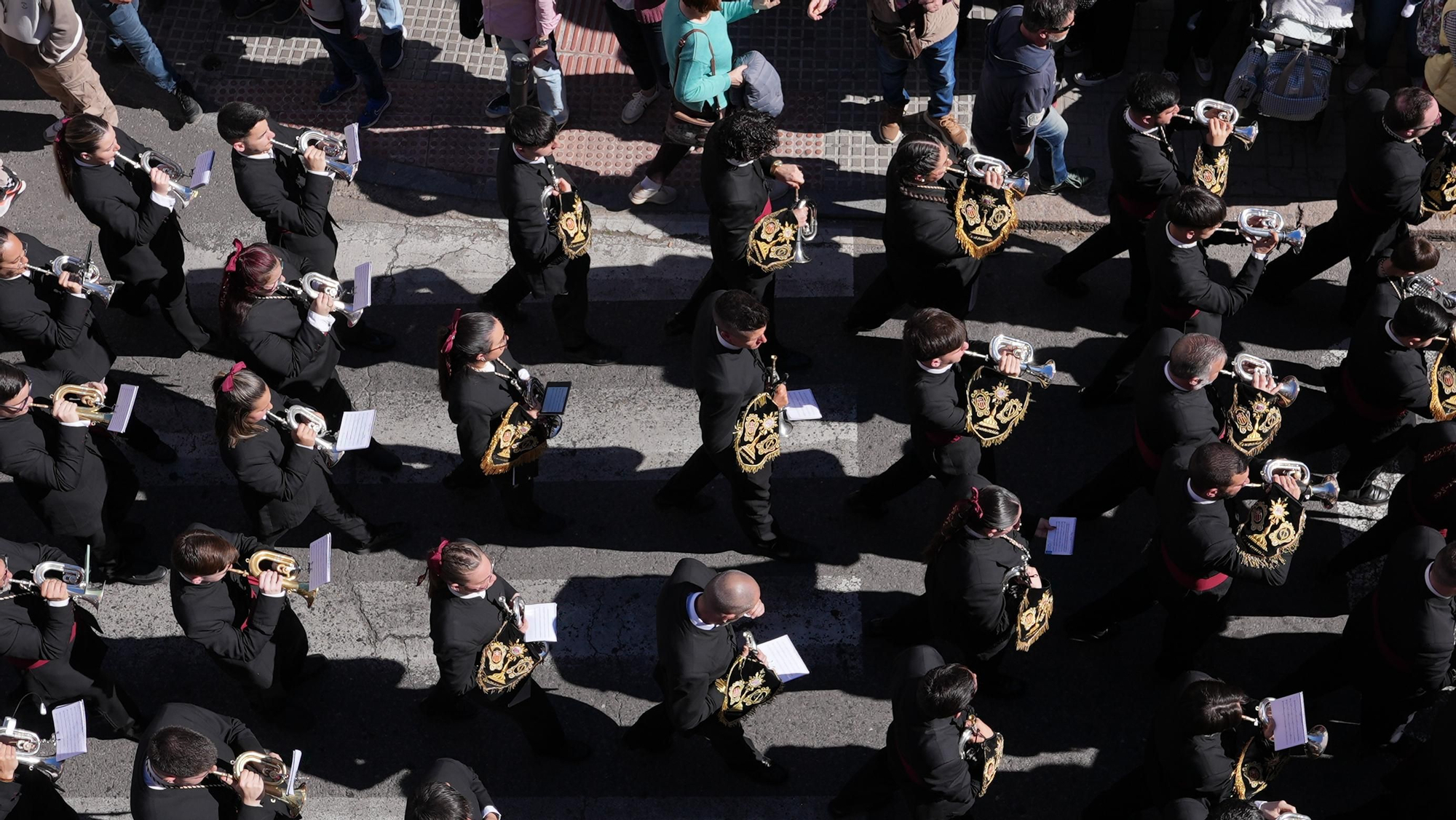 Salida procesional de la Hermandad de la Merced, en imágenes