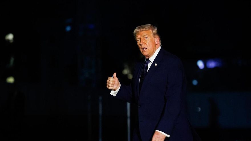 El presidente de EEUU, Donald Trump