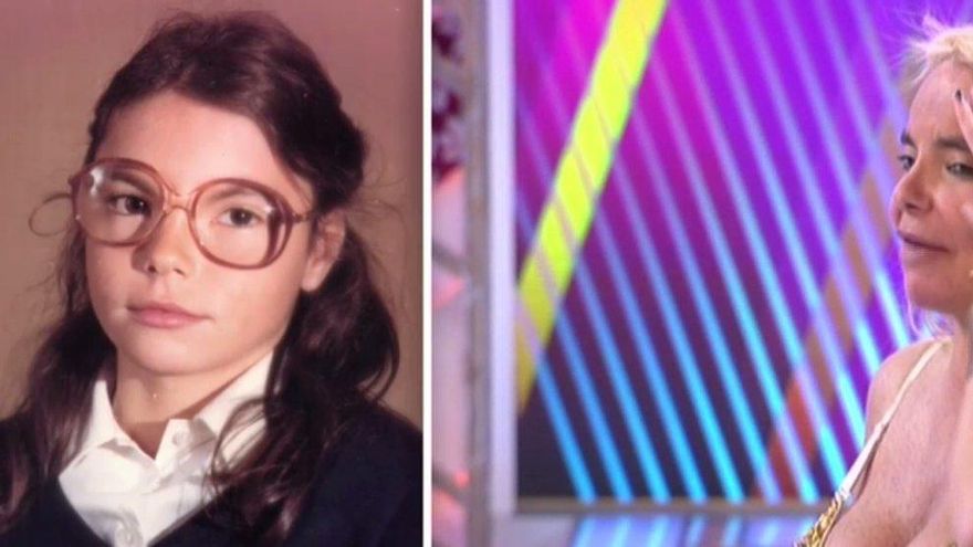 Leticia Sabater en su infancia