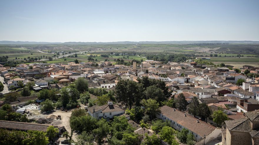 Vista panorámica de Fuentidueña.