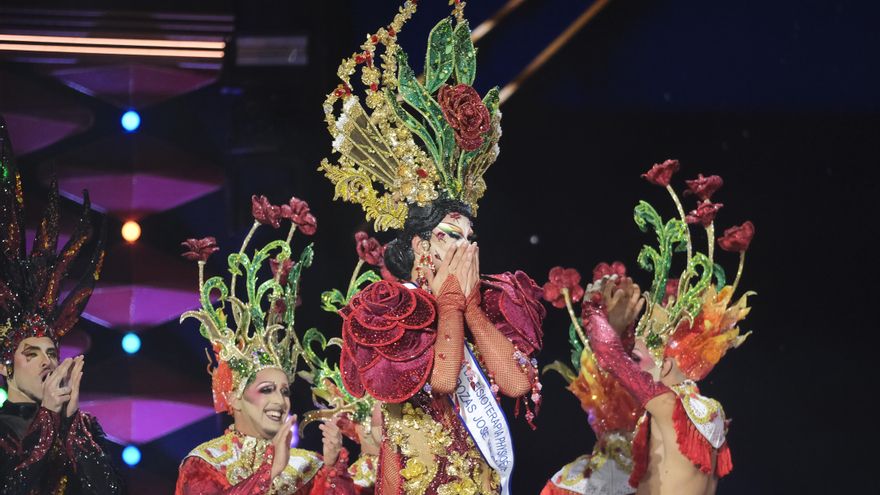 El Carnaval de Las Palmas se rinde al alma flamenca de La Tacones, su nueva Drag Queen