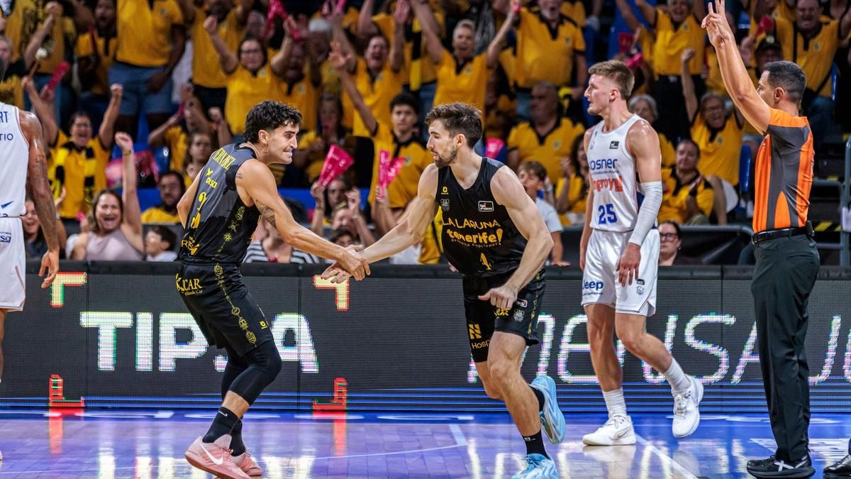 Trabajada victoria de La Laguna Tenerife sobre Kosner Baskonia