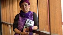 La integrante de la Asamblea por el derecho al aborto de Navarra, Begoña Zabala.