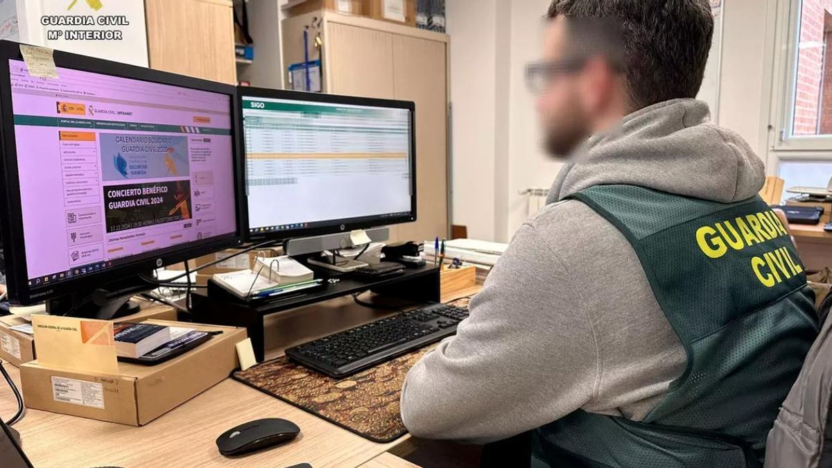 Equipo de delitos tecnológicos de la Guardia Civil.