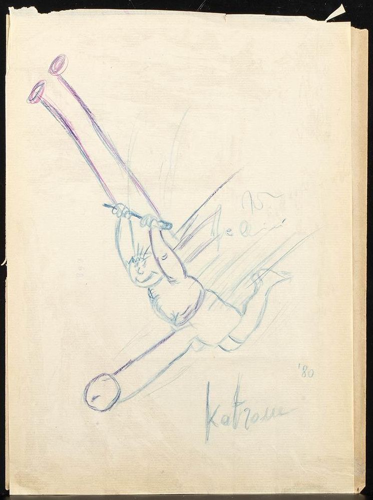 “Katzone”, 1980 (Rimini, 20 gennaio 1920 – Roma, 31 ottobre 1993)