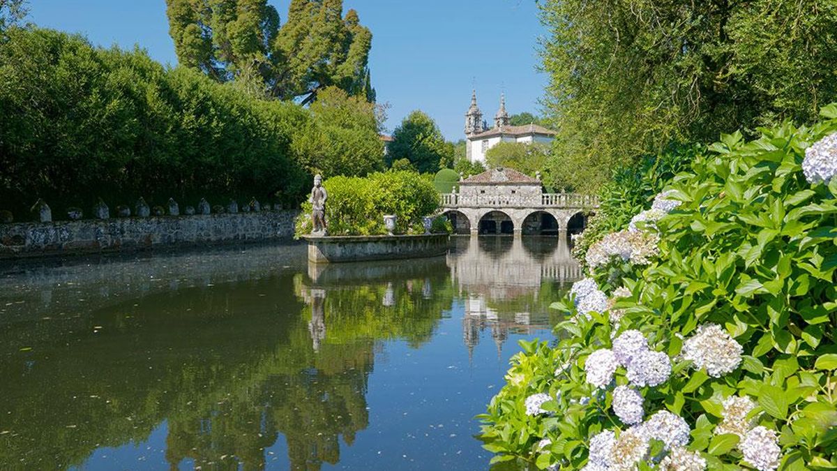 Jardines del Pazo de Oca, en A Estrada.