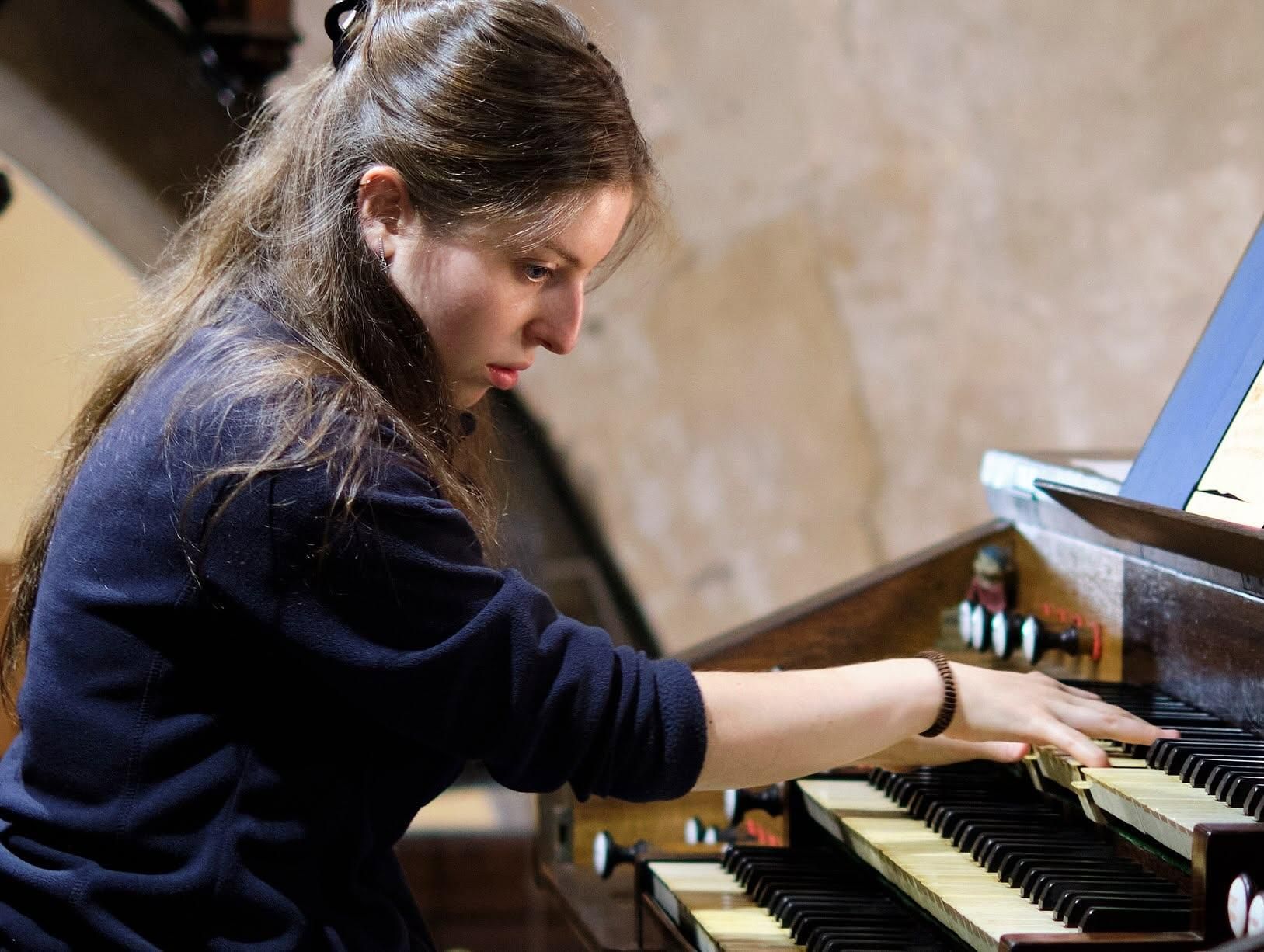 La organista francesa Alma Bettencourt.