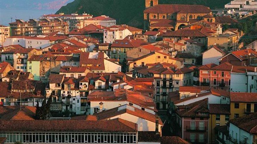 Vista de La Puebla Vieja de Laredo