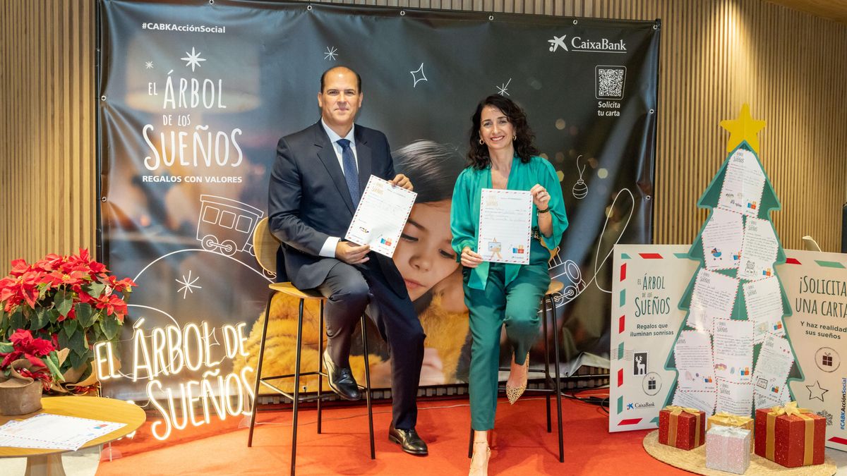 El programa ‘El Árbol de los Sueños’ de CaixaBank repartirá el regalo que piden en sus cartas a más de 3.000 niños de Canarias en riesgo de vulnerabilidad