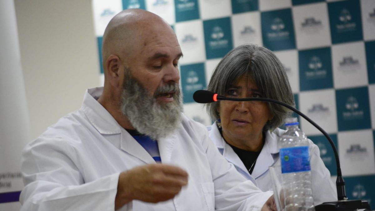 Leandro Sánchez y Mónica Gurina, docentes misioneros que fueron condenados a 10 y 8 meses de prisión en suspenso.