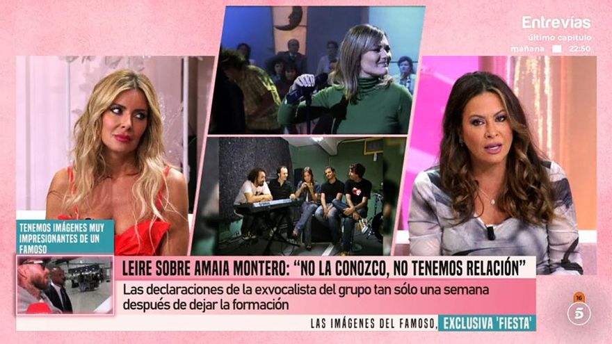 Mar Montoro reprende a 'Fiesta' por un rótulo sobre Leire Martínez y Amaia Montero: "Vamos a dejar de mentir"