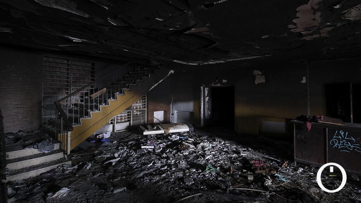 Interior del antiguo edificio de UGT