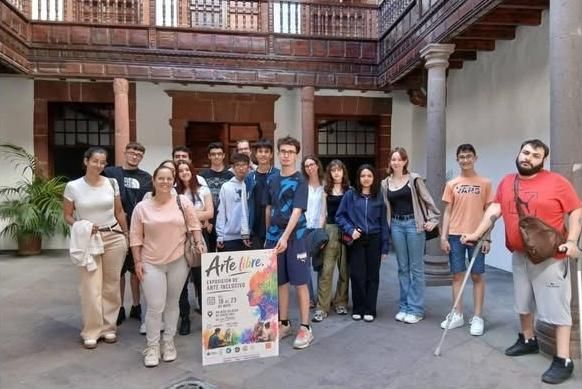 La exposición 'Arte Libre, Arte Inclusivo' en la Casa Salazar.