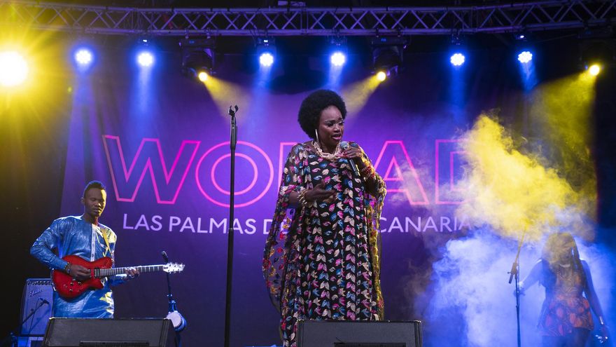 Oumou Sangaré, en el Womad Gran Canaria 2021