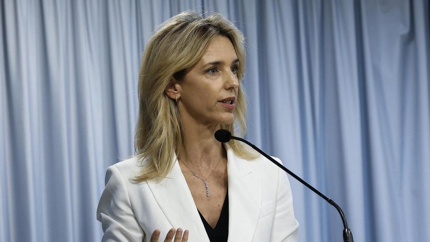 La diputada nacional del PP Cayetana Álvarez este lunes en Madrid