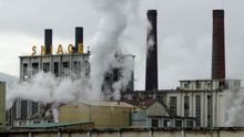 Una fábrica en Torrelavega (Cantabria).