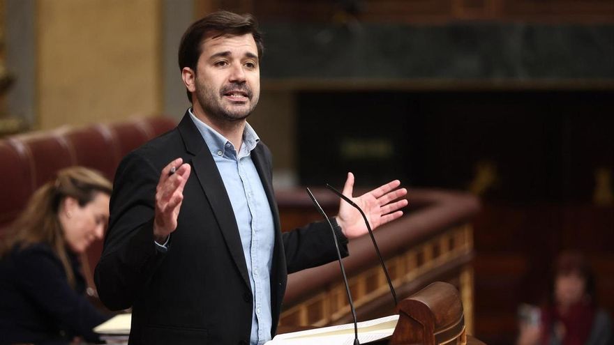 El diputado de Podemos Javier Sánchez Serna, interviene durante una sesión plenaria en el Congreso de los Diputados, a 21 de abril de 2026, en Madrid (España). Eduardo Parra / Europa Press