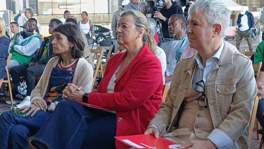 La consejera Nerea Melgosa en la inauguración de Afrika Eguna en Bilbao